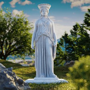 3D statue sculpture