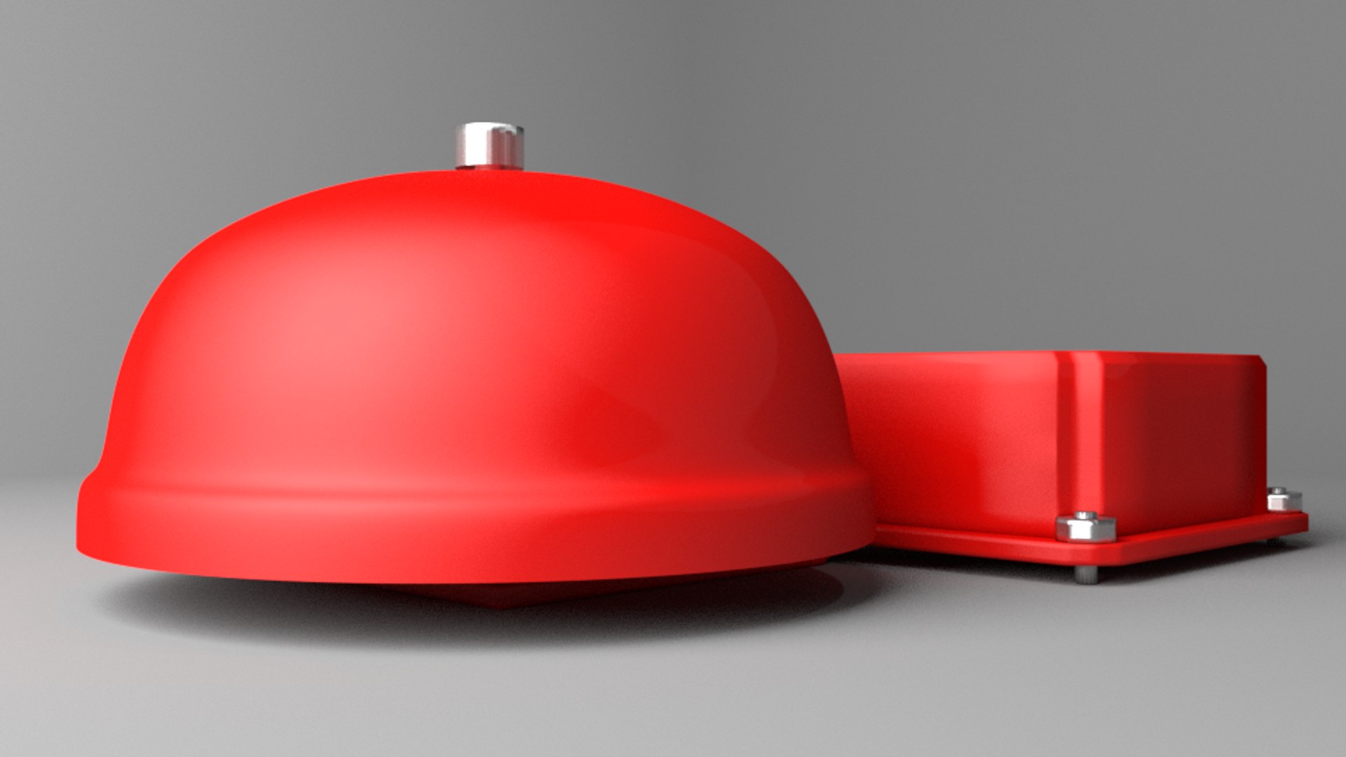 School Bell 3D - TurboSquid 1561817
