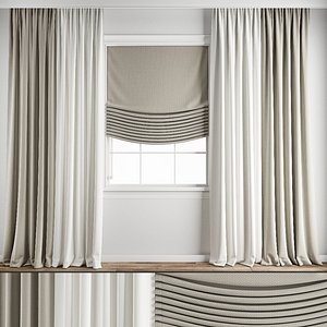 Curtain166 3D model