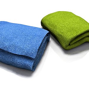 towels toallas 3d model