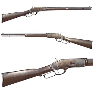 winchester 1873 3D model