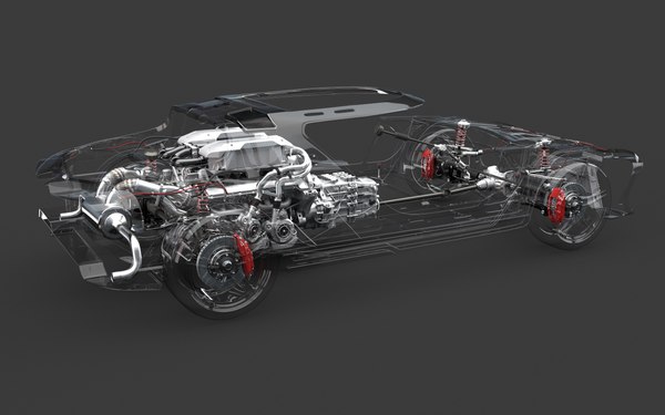 3D concept car design - TurboSquid 1243451