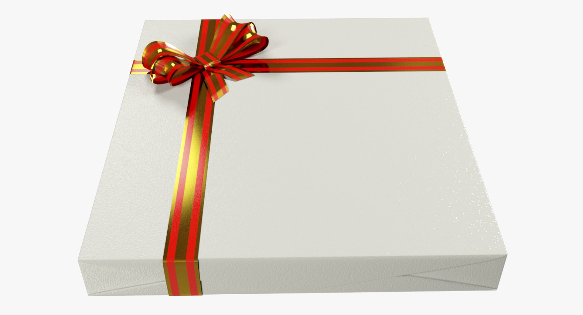 3D gift ribbons box model - TurboSquid 1340372
