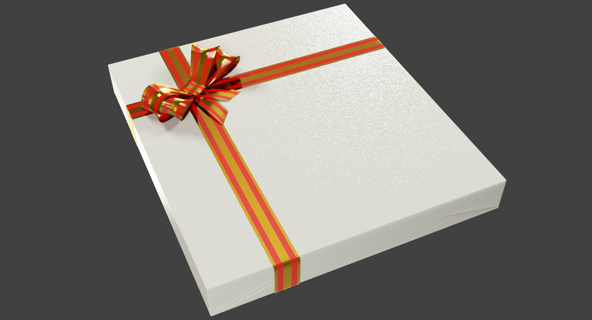3D gift ribbons box model - TurboSquid 1340372
