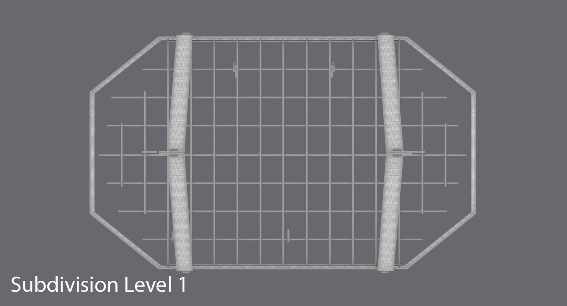 3D Model Kitchen-pan-rack-02---rack - TurboSquid 1315201
