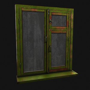 old window 3D model
