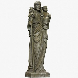 Sculpture Jesus With Child