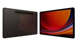 3D Samsung Galaxy Tab S9 Black model