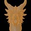 Dragon Bust 3D Print Model