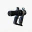 Revolver Sci-Fi Low Poly PBR