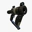 Revolver Sci-Fi Low Poly PBR
