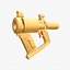 Revolver Sci-Fi Low Poly PBR
