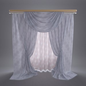 curtain interior 3ds
