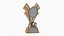3D Sports Trophies Collection model