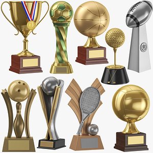 Sports Trophies Collection