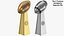 3D Sports Trophies Collection model