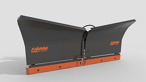 Fjaras snow plow 3D model