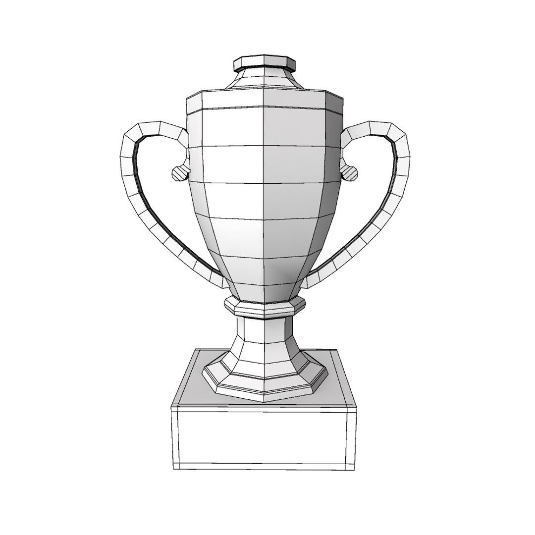 Awards Trophies 3d Max