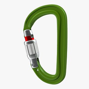locking carabiner 3D
