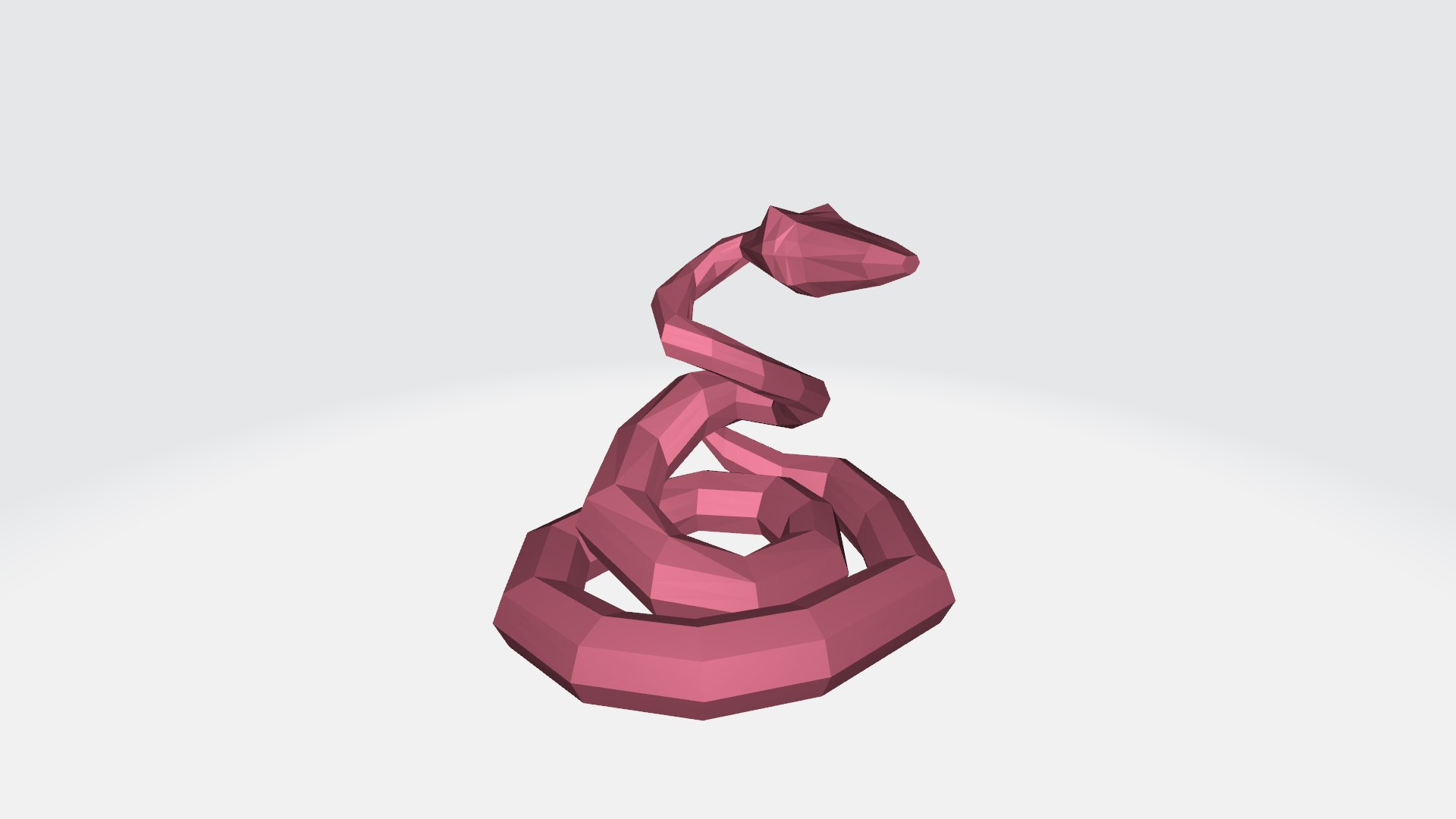 Low Poly Snake Model - TurboSquid 2348019