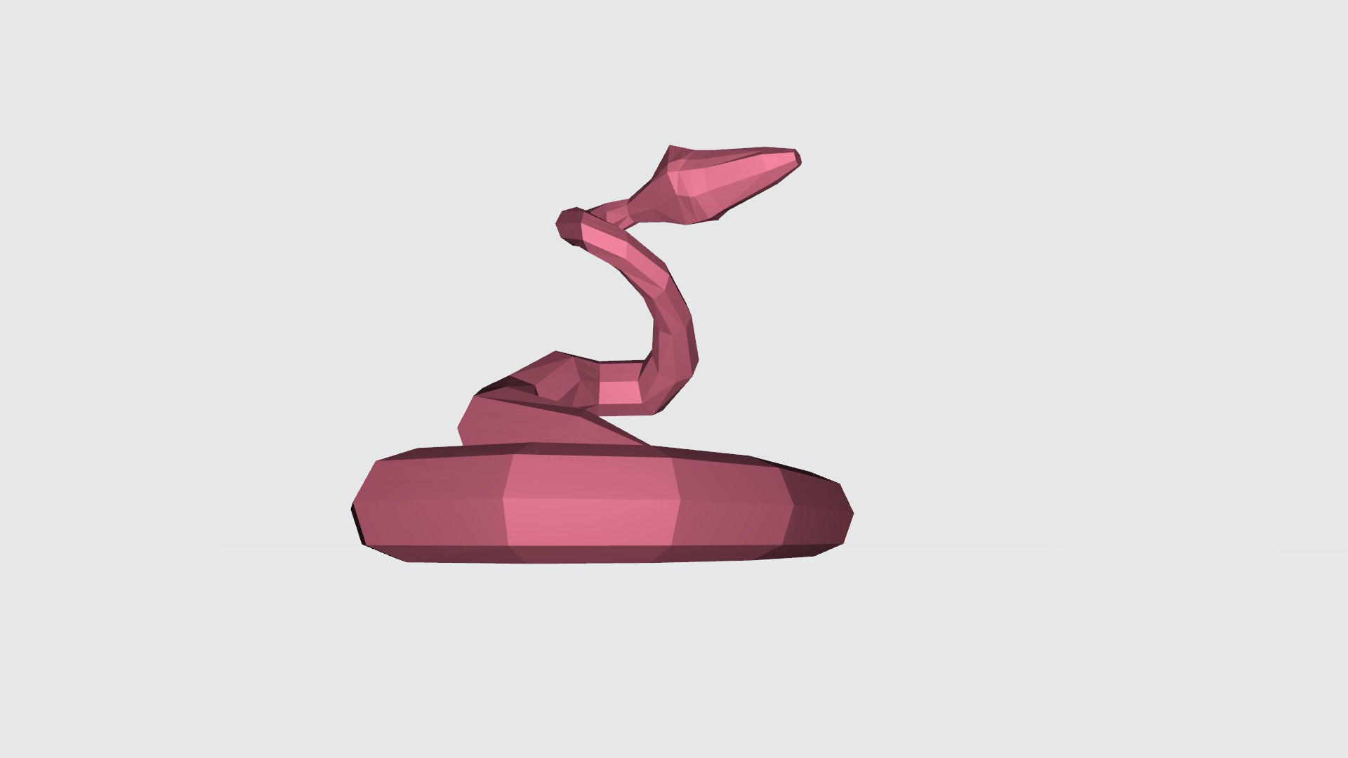 Low Poly Snake Model - TurboSquid 2348019