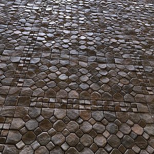 Tileable Stone Floor 4x4m