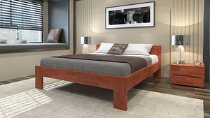bed night stand 3D model