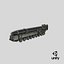 3D hwasong-15 transporter erector vehicle