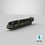3D hwasong-15 transporter erector vehicle