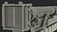 3D hwasong-15 transporter erector vehicle