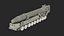 3D hwasong-15 transporter erector vehicle