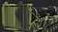 3D hwasong-15 transporter erector vehicle