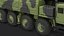 3D hwasong-15 transporter erector vehicle