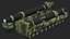 3D hwasong-15 transporter erector vehicle