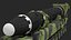 3D hwasong-15 transporter erector vehicle