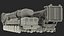 3D hwasong-15 transporter erector vehicle