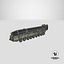 3D hwasong-15 transporter erector vehicle