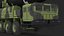 3D hwasong-15 transporter erector vehicle