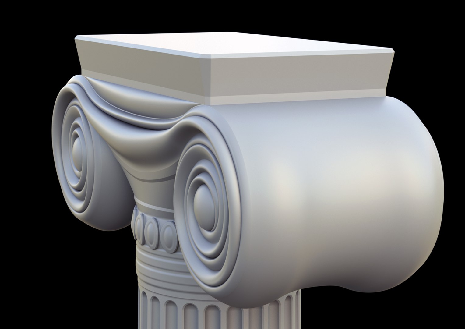 3D corint column model - TurboSquid 1578150