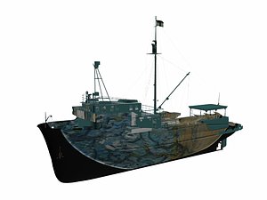 ship vessel 3D