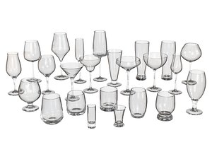 Set of glasses