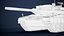 Rigged Leopard 2A7 GameReady LODs