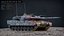 Rigged Leopard 2A7 GameReady LODs
