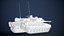 Rigged Leopard 2A7 GameReady LODs