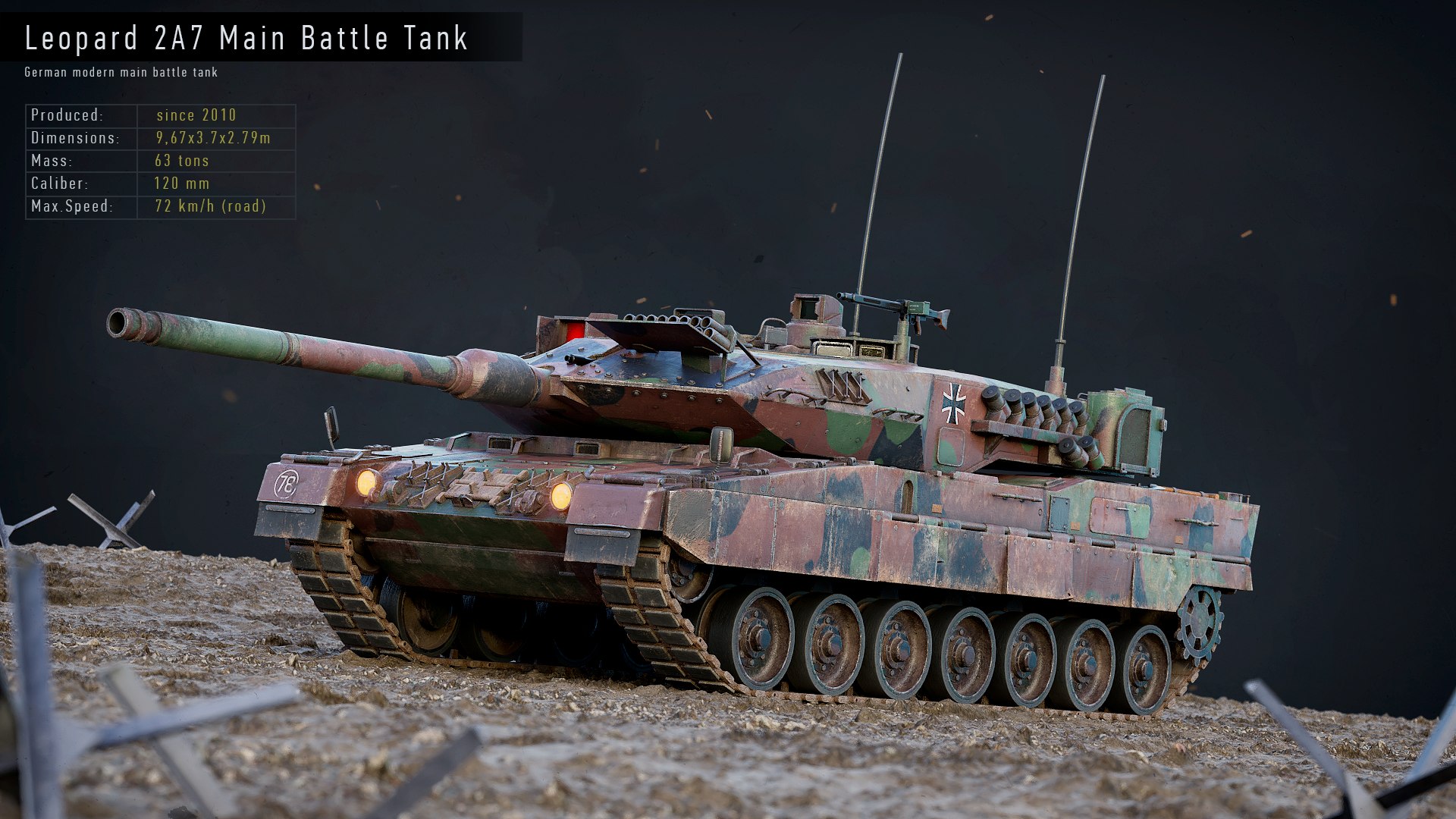 Rigged Leopard 2A7 GameReady LODs 3D model https://p.turbosquid.com/ts-thumb/LZ/dsYwxa/Lg/render1/png/1617986829/1920x1080/fit_q87/74287629620e8d55199ef2267b8d85ca4f4b451d/render1.jpg