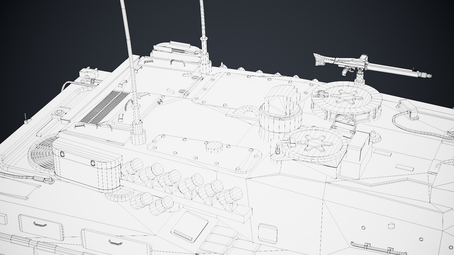 Rigged Leopard 2A7 GameReady LODs 3D model https://p.turbosquid.com/ts-thumb/LZ/dsYwxa/W5/wire9/png/1617986818/1920x1080/fit_q87/9f1a2820e0848691305ce9e440b4d1080782b89c/wire9.jpg