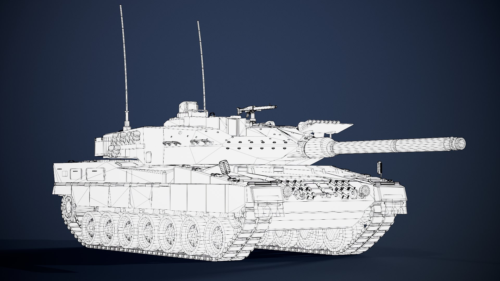Rigged Leopard 2A7 GameReady LODs 3D model https://p.turbosquid.com/ts-thumb/LZ/dsYwxa/nW/wire2/png/1617986824/1920x1080/fit_q87/b0dbfd9c6e4fafc0b9aabf1279d4a413e95ffa1b/wire2.jpg