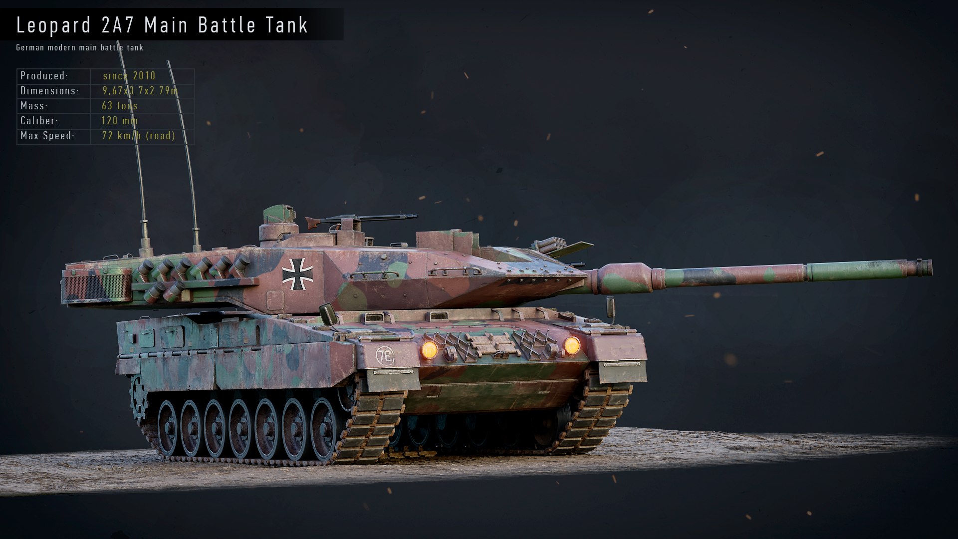 Rigged Leopard 2A7 GameReady LODs 3D model https://p.turbosquid.com/ts-thumb/LZ/dsYwxa/qB/render8/png/1617986824/1920x1080/fit_q87/dfe84c4e88b38ac0152651b89ba914bf248eb21c/render8.jpg