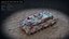 Rigged Leopard 2A7 GameReady LODs