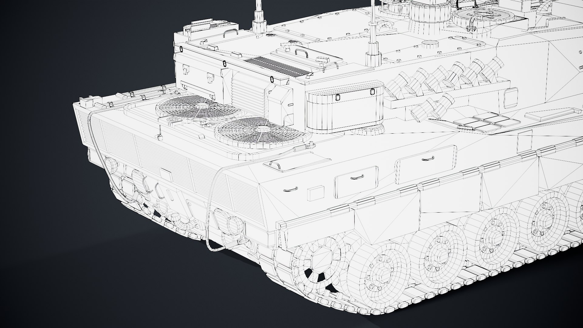 Rigged Leopard 2A7 GameReady LODs 3D model https://p.turbosquid.com/ts-thumb/LZ/dsYwxa/wx/wire8/png/1617986821/1920x1080/fit_q87/363368110ea094aba89cda18e2e1fb926a7e0a79/wire8.jpg